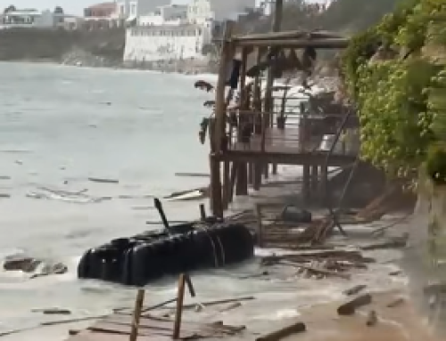 EL TEMPORAL CAUSA TAMBIÉN DESTROZOS EN LOS CAÑOS DE MECA