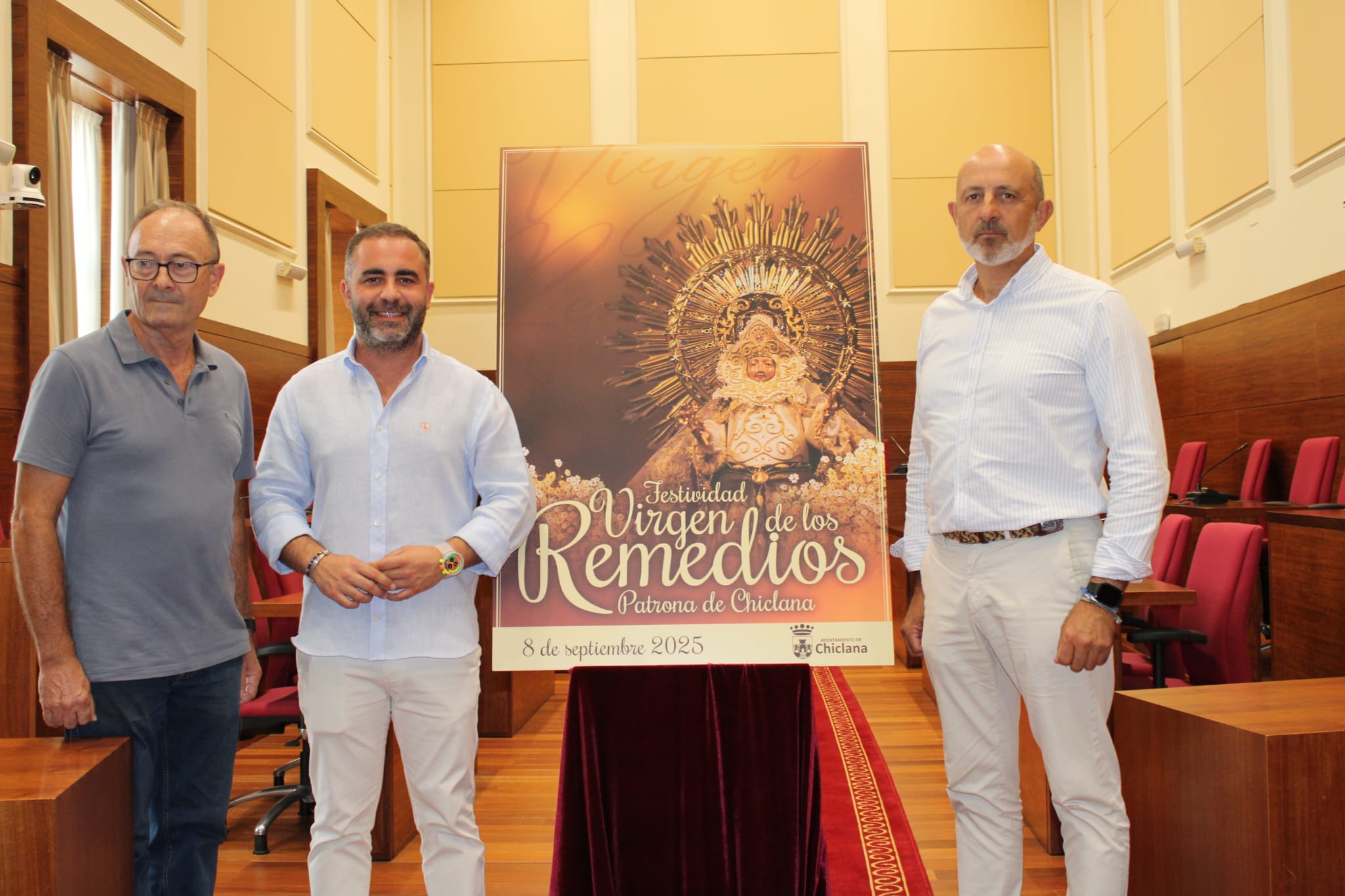 cartel y acto patrona 2025