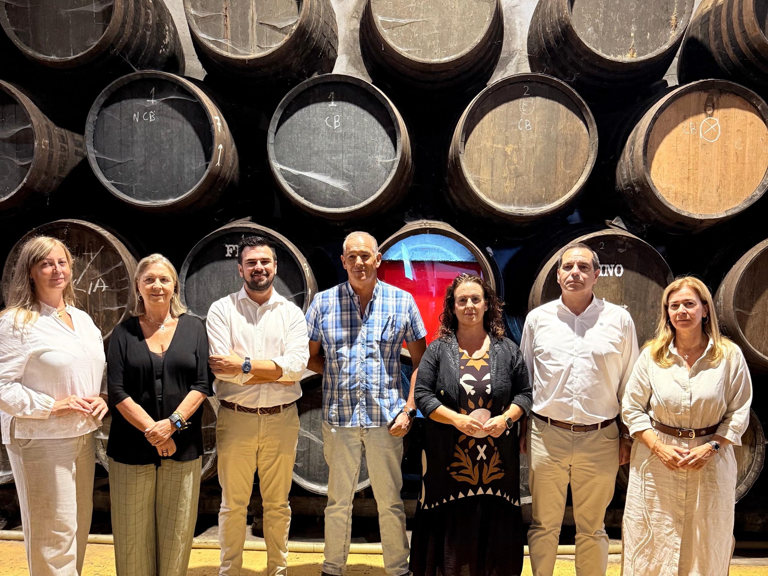 Imagen de la visita a la Cooperativa.