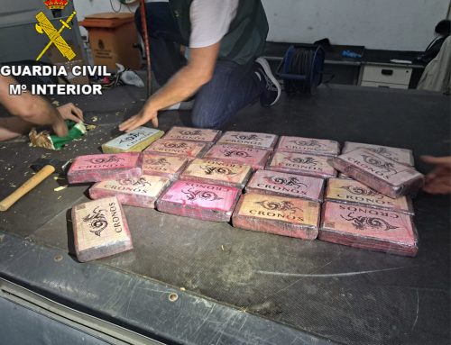 DETENIDO UN HOMBRE EN CHICLANA CUANDO TRANSPORTABA 80 KILOS DE COCAÍNA